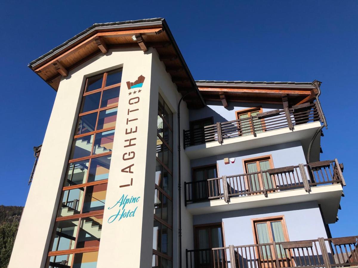 Laghetto Alpine Hotel & Restaurant 브루송 외부 사진