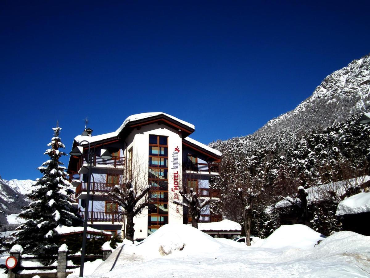 Laghetto Alpine Hotel & Restaurant 브루송 외부 사진